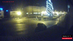 Střed obce Rokytnice nad Jizerou