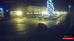 Střed obce Rokytnice nad Jizerou