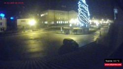 Střed obce Rokytnice nad Jizerou