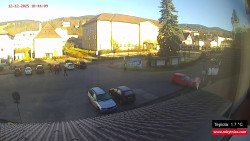 Střed obce Rokytnice nad Jizerou