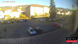 Střed obce Rokytnice nad Jizerou