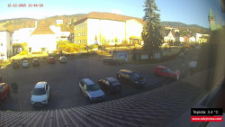 Střed obce Rokytnice nad Jizerou