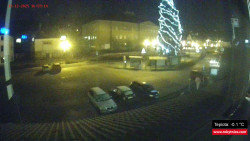 Střed obce Rokytnice nad Jizerou