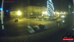 Střed obce Rokytnice nad Jizerou