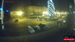 Střed obce Rokytnice nad Jizerou