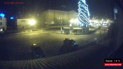 Střed obce Rokytnice nad Jizerou