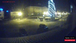 Střed obce Rokytnice nad Jizerou