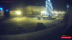 Střed obce Rokytnice nad Jizerou