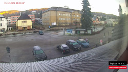 Střed obce Rokytnice nad Jizerou