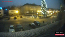 Střed obce Rokytnice nad Jizerou