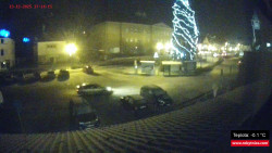 Střed obce Rokytnice nad Jizerou