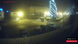 Střed obce Rokytnice nad Jizerou