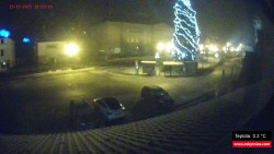 Střed obce Rokytnice nad Jizerou