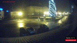 Střed obce Rokytnice nad Jizerou