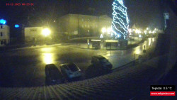 Střed obce Rokytnice nad Jizerou