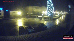 Střed obce Rokytnice nad Jizerou