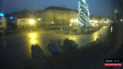 Střed obce Rokytnice nad Jizerou