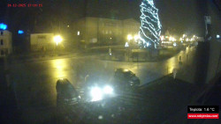 Střed obce Rokytnice nad Jizerou