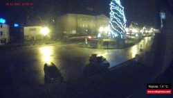 Střed obce Rokytnice nad Jizerou