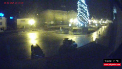 Střed obce Rokytnice nad Jizerou