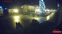 Střed obce Rokytnice nad Jizerou