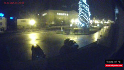 Střed obce Rokytnice nad Jizerou