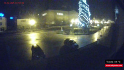 Střed obce Rokytnice nad Jizerou