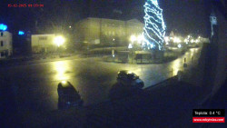 Střed obce Rokytnice nad Jizerou