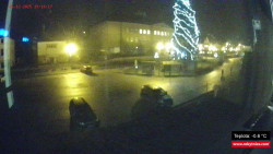 Střed obce Rokytnice nad Jizerou