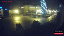 Střed obce Rokytnice nad Jizerou