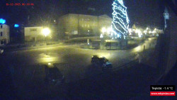 Střed obce Rokytnice nad Jizerou