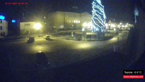 Město Rokytnice nad Jizerou - Střed obce Rokytnice nad Jizerou - 16.12.2025 v 19:45 Město Rokytnice nad Jizerou - Střed obce Rokytnice nad Jizerou - 16.12.2025 v 19:45