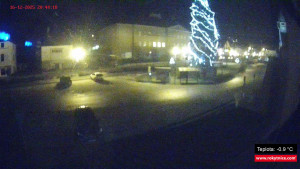 Město Rokytnice nad Jizerou - Střed obce Rokytnice nad Jizerou - 16.12.2025 v 20:45 Město Rokytnice nad Jizerou - Střed obce Rokytnice nad Jizerou - 16.12.2025 v 20:45