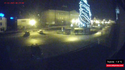 Střed obce Rokytnice nad Jizerou