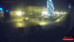 Střed obce Rokytnice nad Jizerou