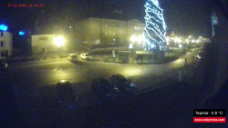 Střed obce Rokytnice nad Jizerou