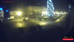 Střed obce Rokytnice nad Jizerou