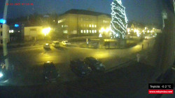 Střed obce Rokytnice nad Jizerou