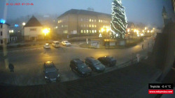 Střed obce Rokytnice nad Jizerou