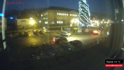 Střed obce Rokytnice nad Jizerou