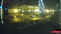 Střed obce Rokytnice nad Jizerou