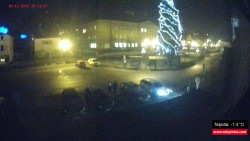 Střed obce Rokytnice nad Jizerou