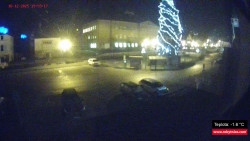 Střed obce Rokytnice nad Jizerou