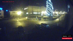 Střed obce Rokytnice nad Jizerou