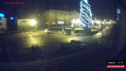 Střed obce Rokytnice nad Jizerou