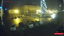 Střed obce Rokytnice nad Jizerou