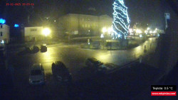 Střed obce Rokytnice nad Jizerou