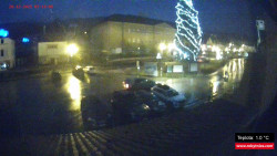 Střed obce Rokytnice nad Jizerou