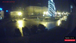 Střed obce Rokytnice nad Jizerou