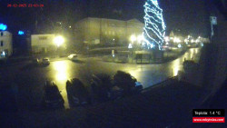 Střed obce Rokytnice nad Jizerou